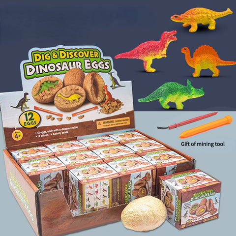New Dinosaur Archeology Digging Toys