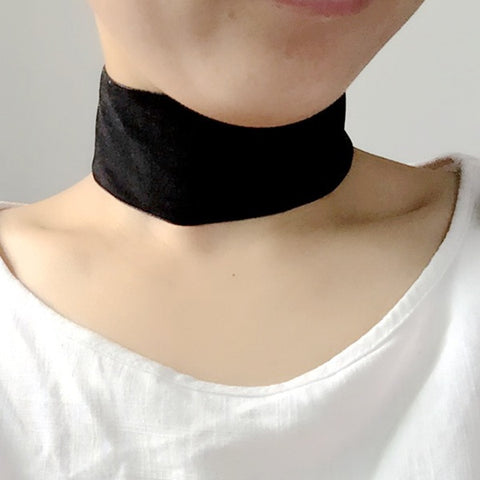 Women Punk Gothic  Choker Collar Necklace