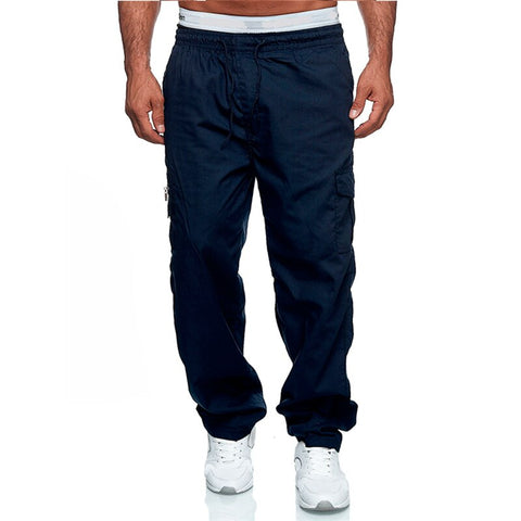 Men Spring Summer Casual Trousers