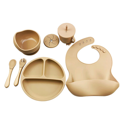Baby Soft Silicone Feeding Set