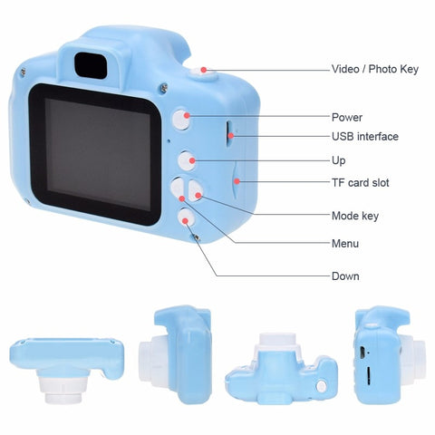 Kids Mini Cartoon Photo Camera Toys