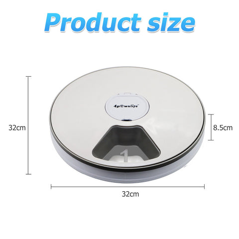 Dog Automatic 6 Grids Feeder