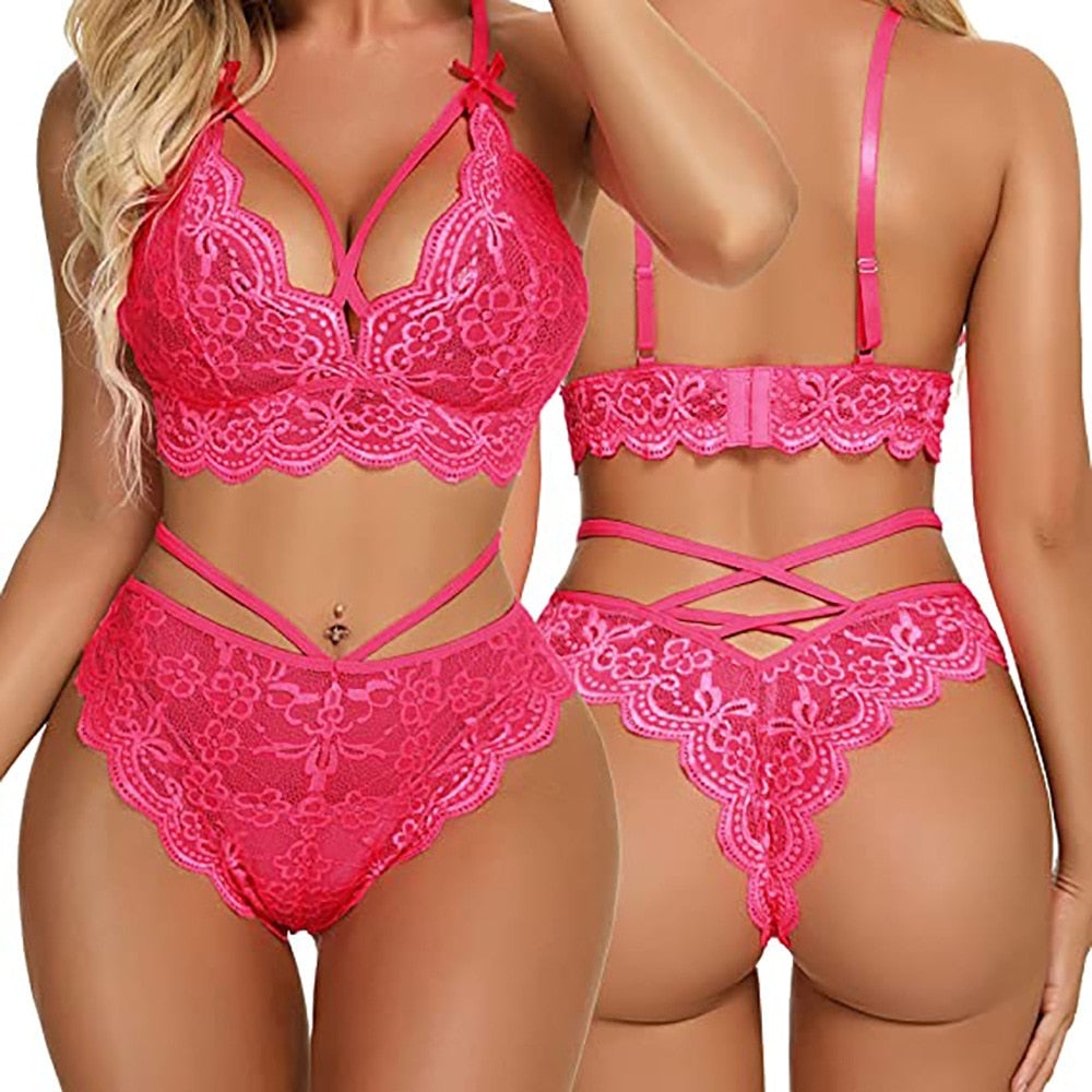 Women Hot Perspective Sexy Lingerie Set