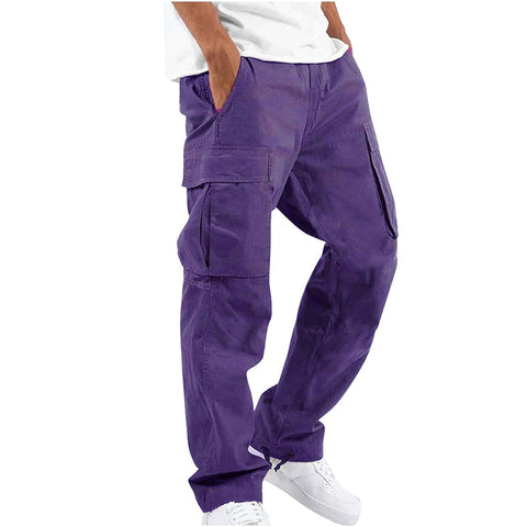 Men Cargo Pants Spring Summer Trousers