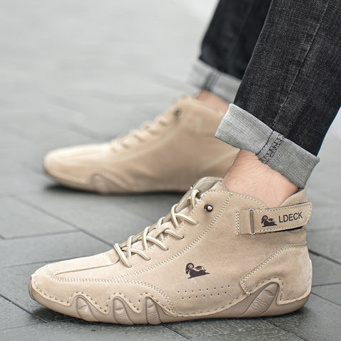 Men Leather Casual Shoes