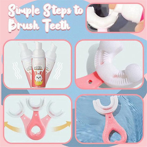 Children U-shaped Toothbrush