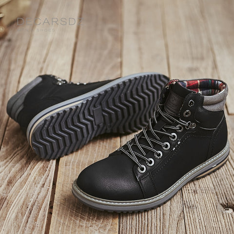 Men Outdoor Comfy Boots