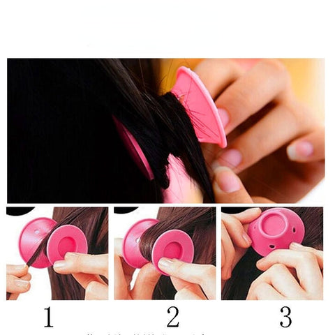 Soft Rubber Hair Care Rollers