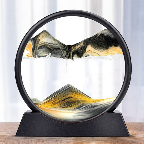 Creative 3D Glass Sandscape