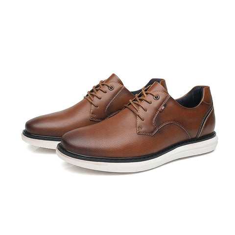 Men Lace Up Business Shoes