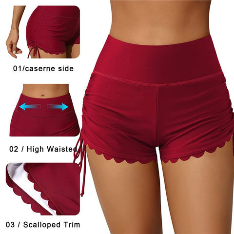 Women Swim Trunks Shorts