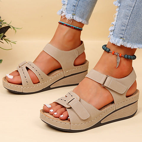 Women Soft Bottom Wedge Heels Sandals