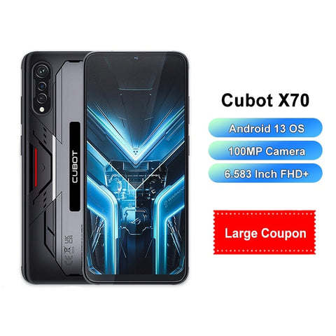 X70 6.583 Inch FHD+ Screen Android 13 Smartphone