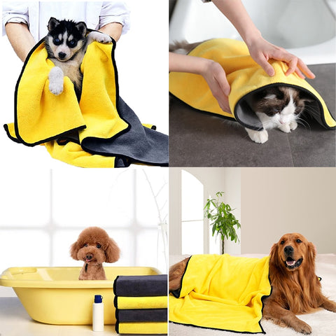 Dog Cat Quick-drying Towels