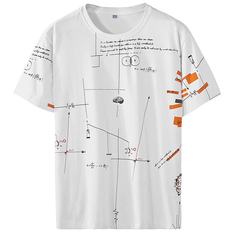 Mens Casual Print T-shirts