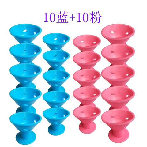 Soft Rubber Hair Care Rollers