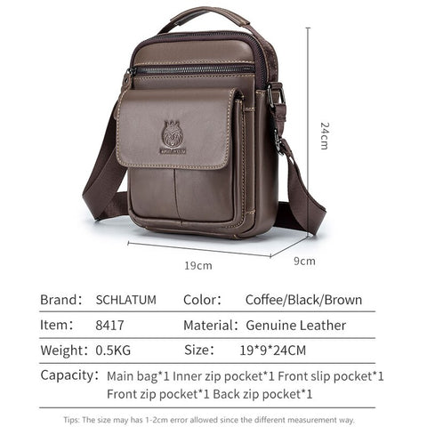 Leather Single Shoulder Bag