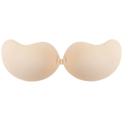 Women Closure Sticky Backless Strapless Bra