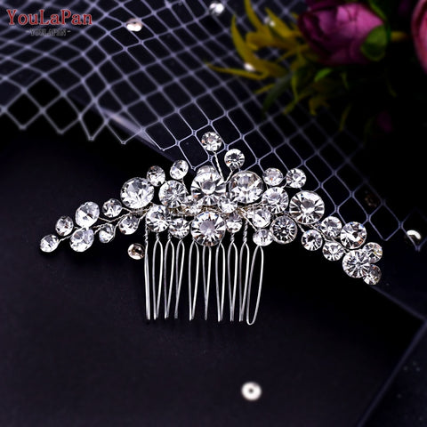 Women Crystal Bridal Hair Clips