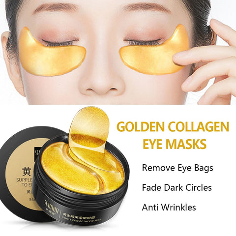 24K Gold Hyaluronic Acid Eye Mask Remove