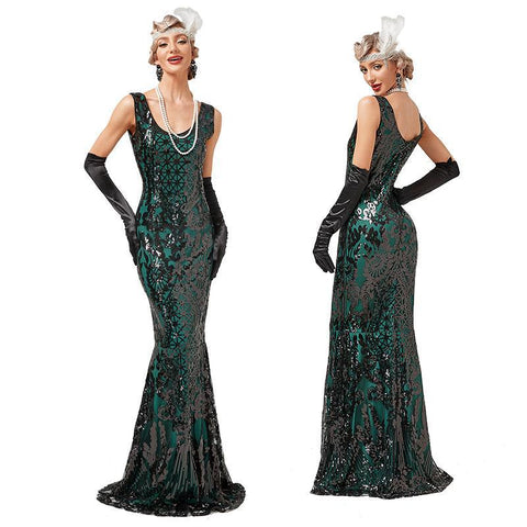 Women Mermaid Cocktail Evening Dress