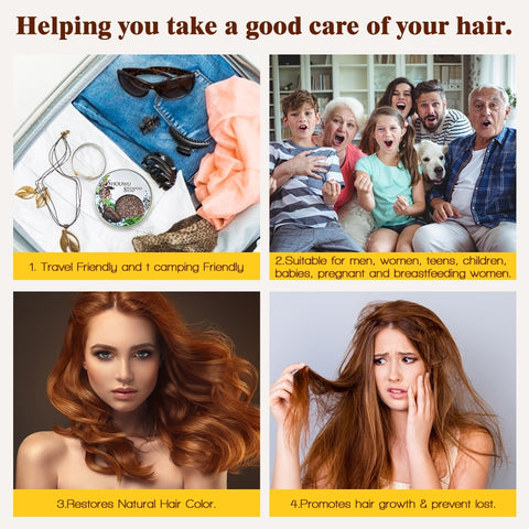 Polygonum Essence Hair Darkening Shampoo
