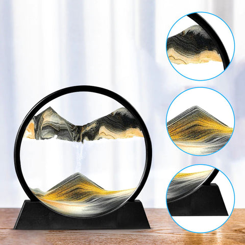 Creative 3D Glass Sandscape