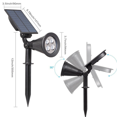 Garden Path Green Solar Light