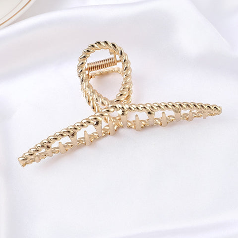 Women Metal Geometric Hair Claw