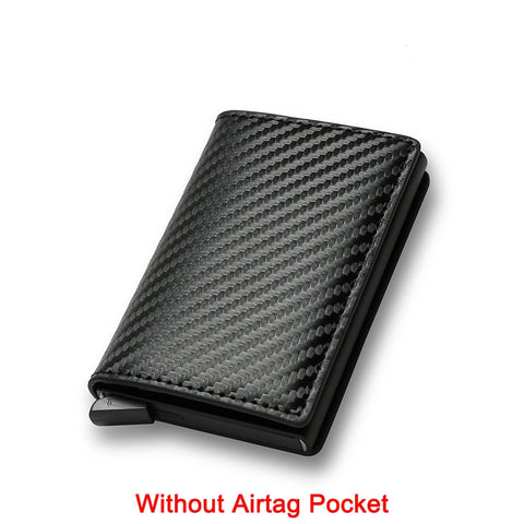 Men Carbon Fiber Card Wallets