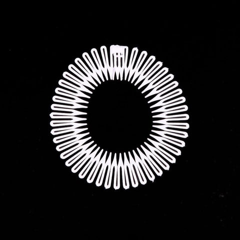Plastic Full Circle Hair Comb