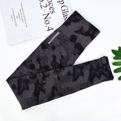 Seamless Camouflage Leggings Pants