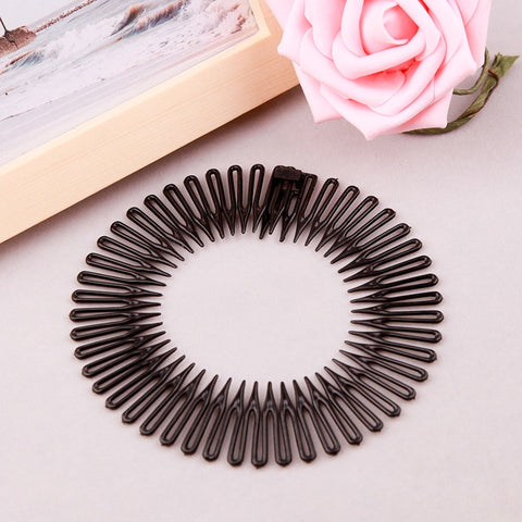 Plastic Full Circle Hair Comb