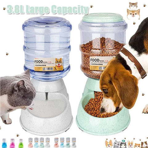 Dog Feeding Plastic Water Dispenser