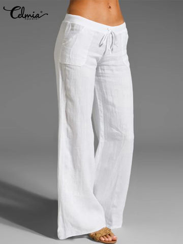 Women Vintage Wide Leg Pant