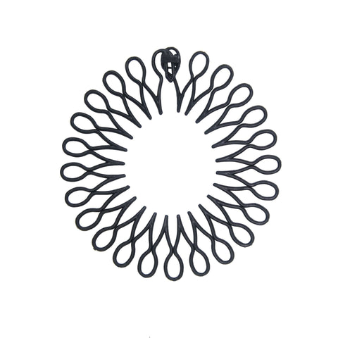 Plastic Full Circle Hair Comb