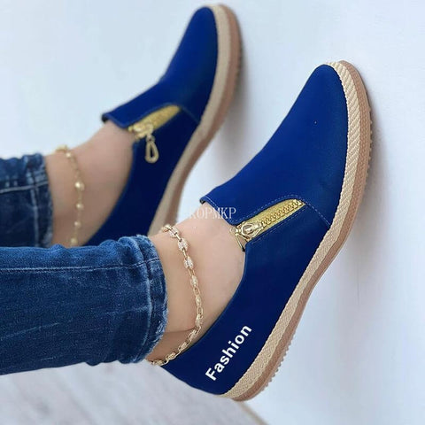 Women Casual Round Head Sports Shoes