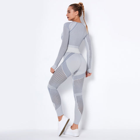Women's Sports Gym Leggings Sets