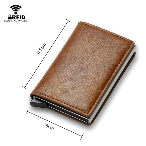 Men Carbon Fiber Card Wallets