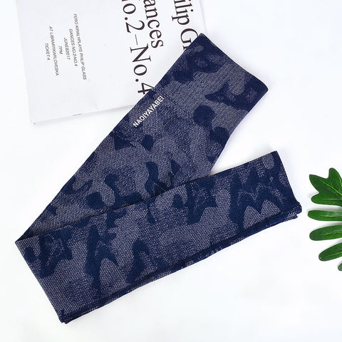 Seamless Camouflage Leggings Pants