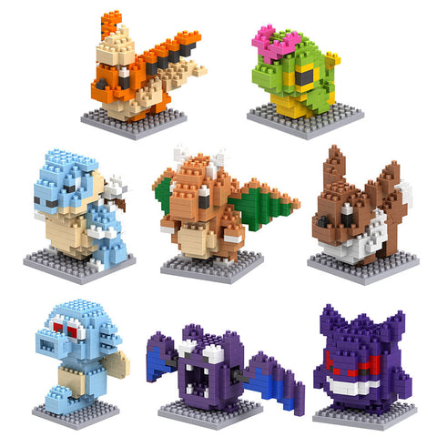 Kids  Small Building Pokemon Blocks