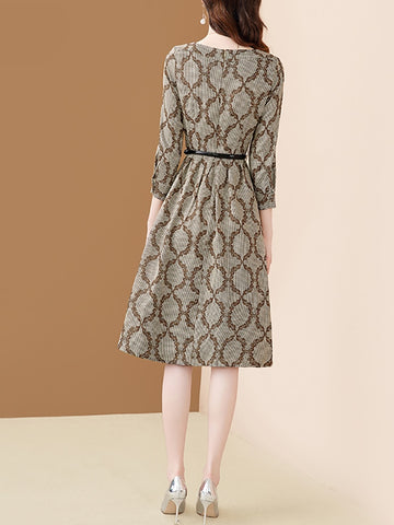 Women Long Sleeve Winter Dress