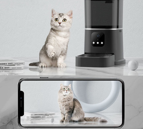 3L 6L Video Camera Timing Smart Automatic Pet Feeder