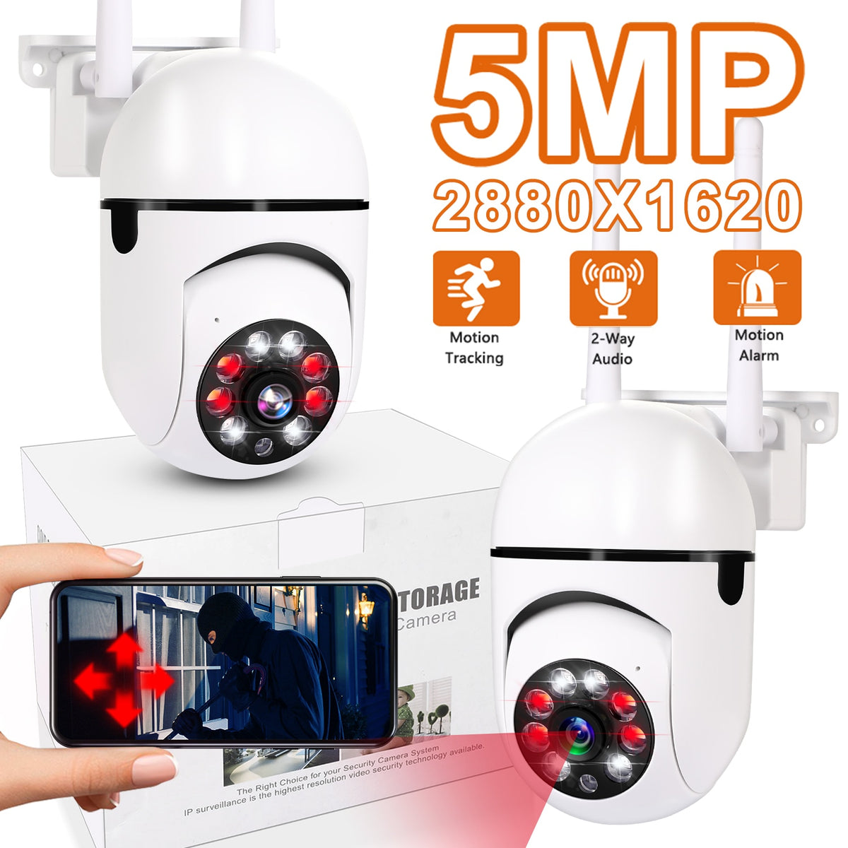 Outdoor 5MP Surveillance Camera