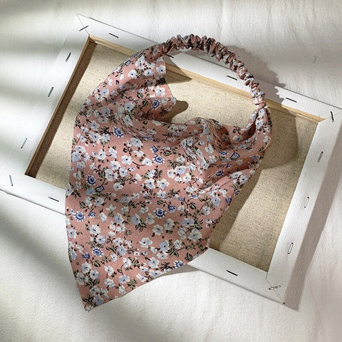 Women Vintage Triangle Head Scarf