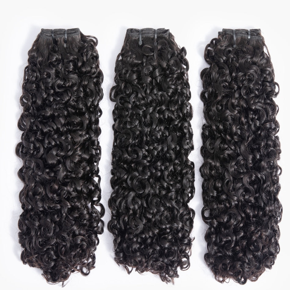 10A Small  Pixie Curls Weave Only Virgin Hair