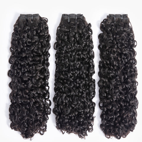 10A Small  Pixie Curls Weave Only Virgin Hair