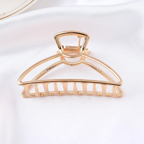 Women Metal Geometric Hair Claw