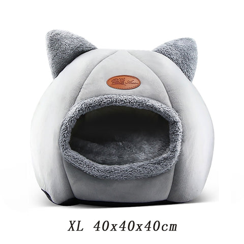 Cat Deep Sleep Winter Bed