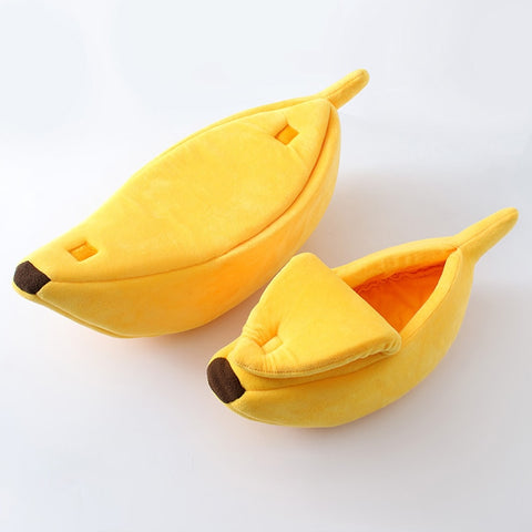 Cat Funny Banana Beds